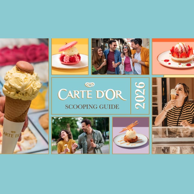 Carte D’Or Ice Cream Brochure